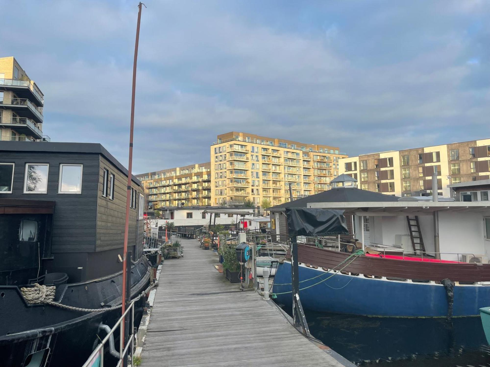 Luksuslejlighed Pa 7 Sal Med Elevator, Vestvendt Altan Og Udsigt Over Havn Og By Lejlighed København